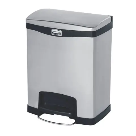 Populärt val Rubbermaid Slim Jim Soptunna